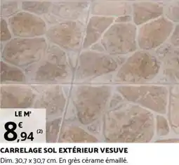 Bricomarché CARRELAGE SOL EXTÉRIEUR VESUVE offre