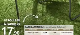Bricomarché GAZON ARTIFICIEL offre