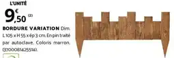 Bricomarché BORDURE VARIATION offre