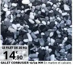 Bricomarché GALET CORBUSIER 12/24 MM offre