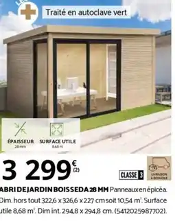Bricomarché CLASSE 3 RAISON ABRIDEJARDIN BOISSEDA 28 MM offre