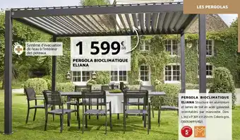 PERGOLA BIOCLIMATIQUE ELIANA