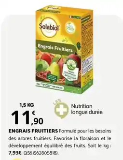 Bricomarché ENGRAIS FRUITIERS offre