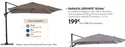 RAGT Jardin & Maison PARASOL DÉPORTÉ ROMA offre