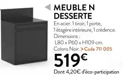 RAGT Jardin & Maison MEUBLE N DESSERTE offre