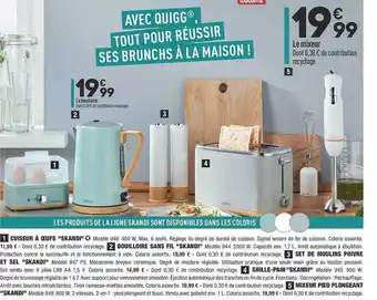 ALDI Le Mixeur, Cuiseur à Oeufs offre