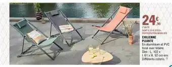 E.Leclerc Chilienne Pliante offre