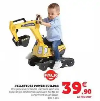 Super U Pelleteuse Power Builder offre
