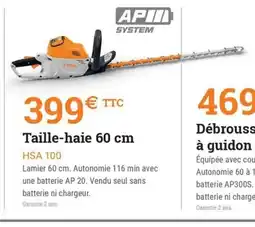 Espace emeraude Taille-haie offre