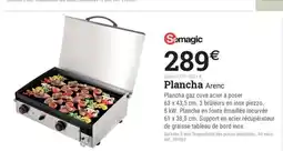 Espace emeraude SOMAGIC Plancha Arenc offre