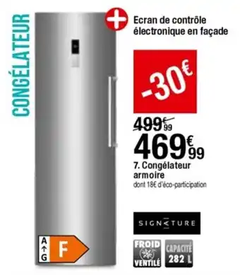 BUT Congélateur armoire offre