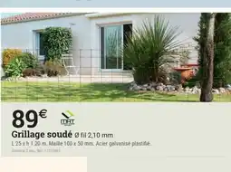 Espace emeraude Grillage soudé offre