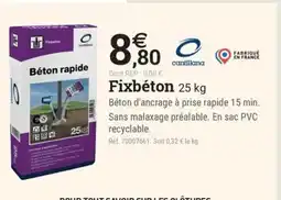 Espace emeraude Fixbéton offre