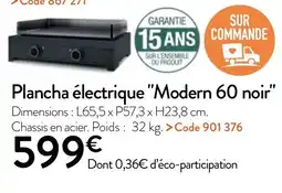 RAGT Jardin & Maison Plancha électrique modern 60 noir offre