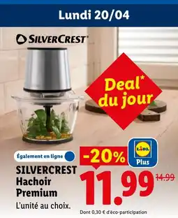 Lidl SILVERCREST Hachoir Premium offre