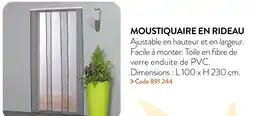 RAGT Jardin & Maison MOUSTIQUAIRE EN RIDEAU offre