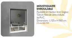 RAGT Jardin & Maison MOUSTIQUAIRE ENROULABLE offre