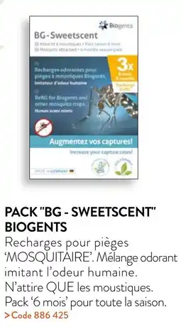 RAGT Jardin & Maison PACK BG SWEETSCENT BIOGENTS offre