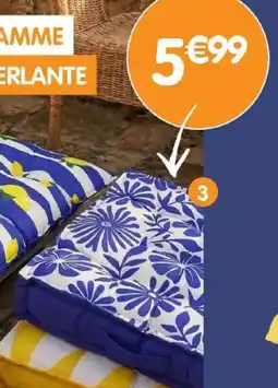 b&m Coussin déperlant déperlant offre