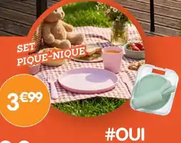 b&m Set pique nique 31 pièces en plastique offre