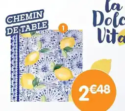 b&m Chemin de table offre