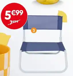b&m Chaise de plage offre