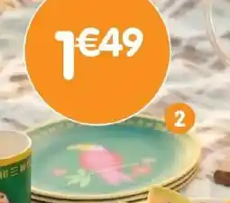 b&m Assiette en plastique offre