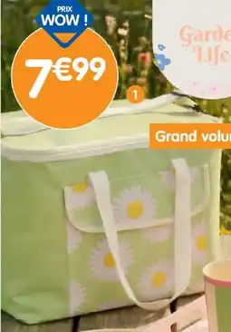 b&m Lunch bag fraîcheur en polycoton offre