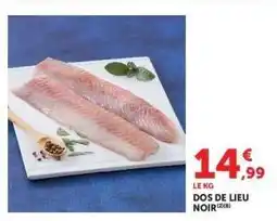 Hyper U DOS DE LIEU NOIR offre