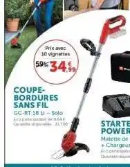 Hyper U Coupe-bordures sans fil offre