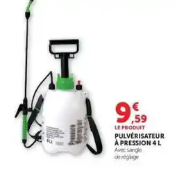 Super U Pulvérisateur à pression 4 L offre