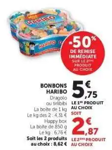 Hyper U BONBONS HARIBO offre