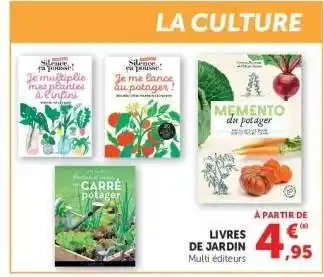LIVRES DE JARDIN