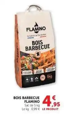Super U BOIS BARBECUE FLAMINO offre
