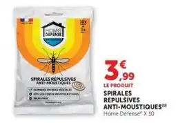 Super U SPIRALES REPLUISVES ANTI-MOUSTIQUES offre