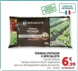 Super U TERREAU POTAGER U SPÉCIALISTE offre