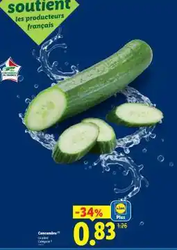 Lidl CONCOMBRE offre