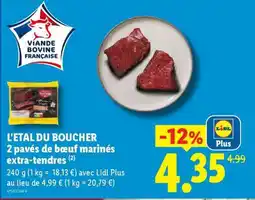Lidl L'ÉTAL DU BOUCHER offre