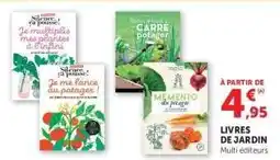 Hyper U LIVRES DE JARDIN offre