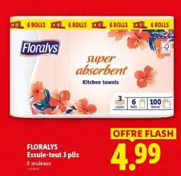 Lidl Floralys offre