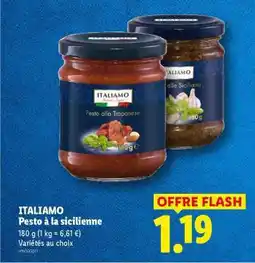 Lidl ITALIAMO Pesto à la sicilienne offre