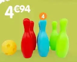 b&m Set de 6 quilles et 1 balle offre