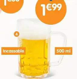 b&m Mug à bière en plastique offre