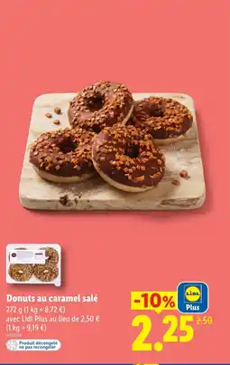 Lidl Donuts au caramel salé offre