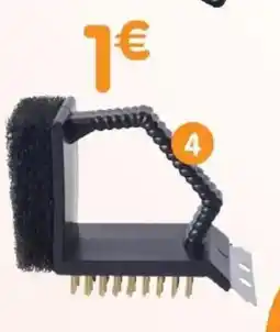 b&m Brosse à barbecue triangulaire 3en1 offre