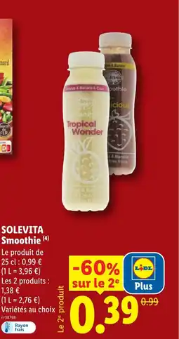 Lidl SOLEVITA Smoothie offre