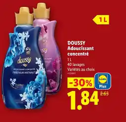 Lidl DOUSSY Adoucissant concentré offre