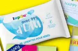 Lidl LUPILU Lingettes bébé à l'eau offre