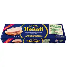 Carrefour Market Henaff pâté pur porc offre