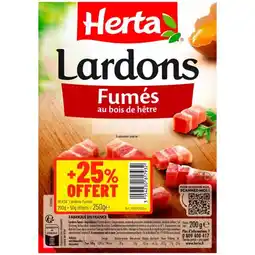 Carrefour Market Herta lardons offre